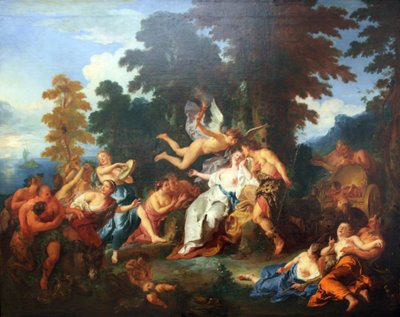 Bacchus et Ariane - Jean François de Troy